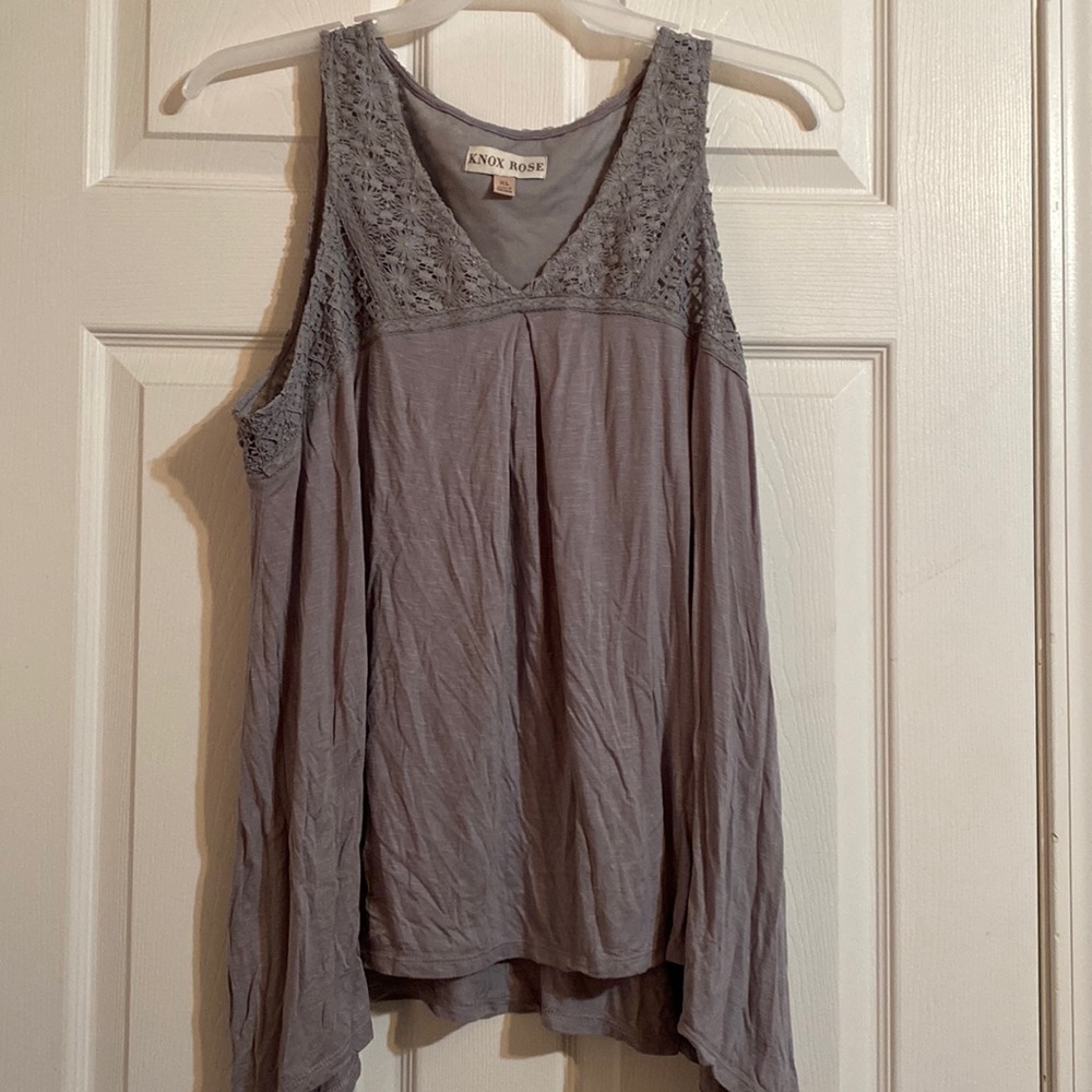 Knox Rose grey tank top size XL. Worn a couple of times, good condition.